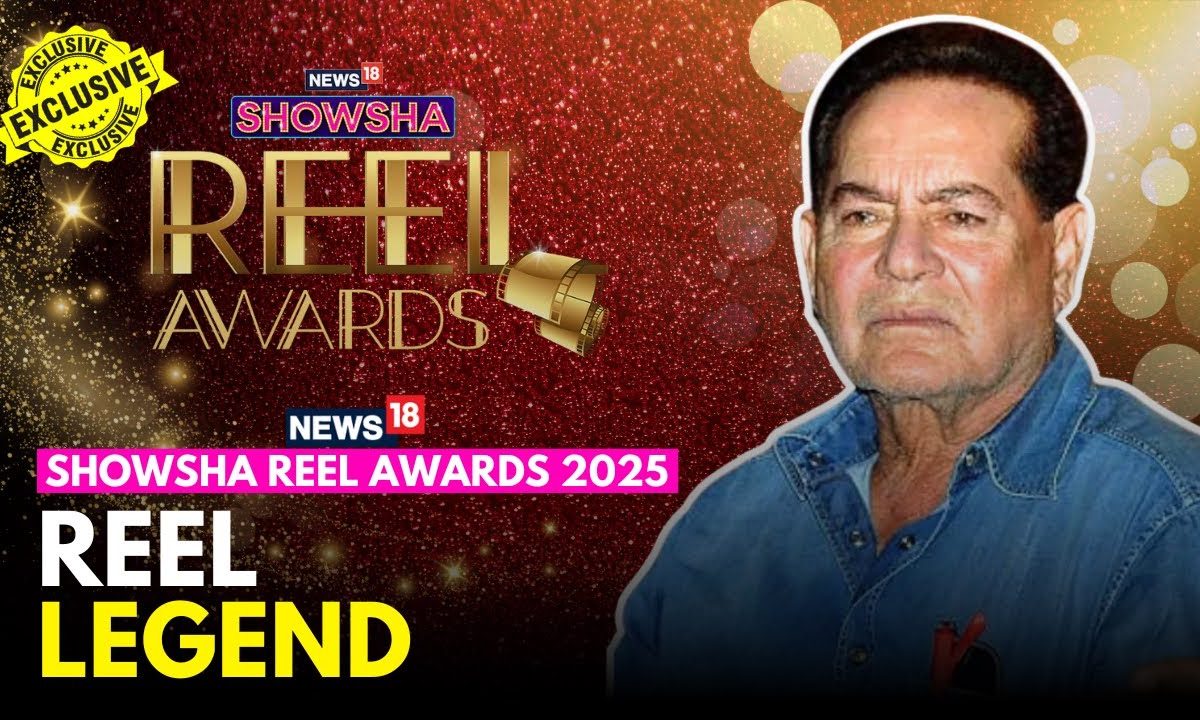Salim Khan Honoured With Reel Legend Award At Showsha Reel Awards 2025 | WATCH
