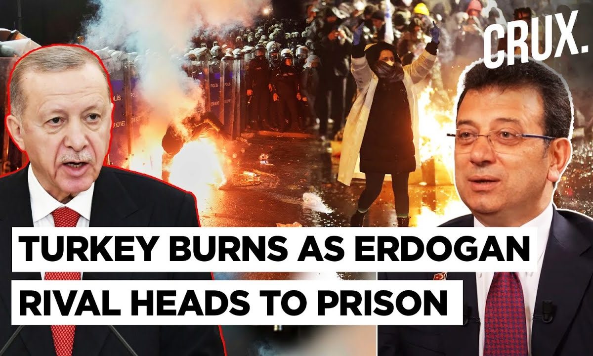 “Clashes, Water Cannon, Tear Gas…” Turkey Erupts Over Imamoglu’s Arrest, Erdogan Dares Opposition