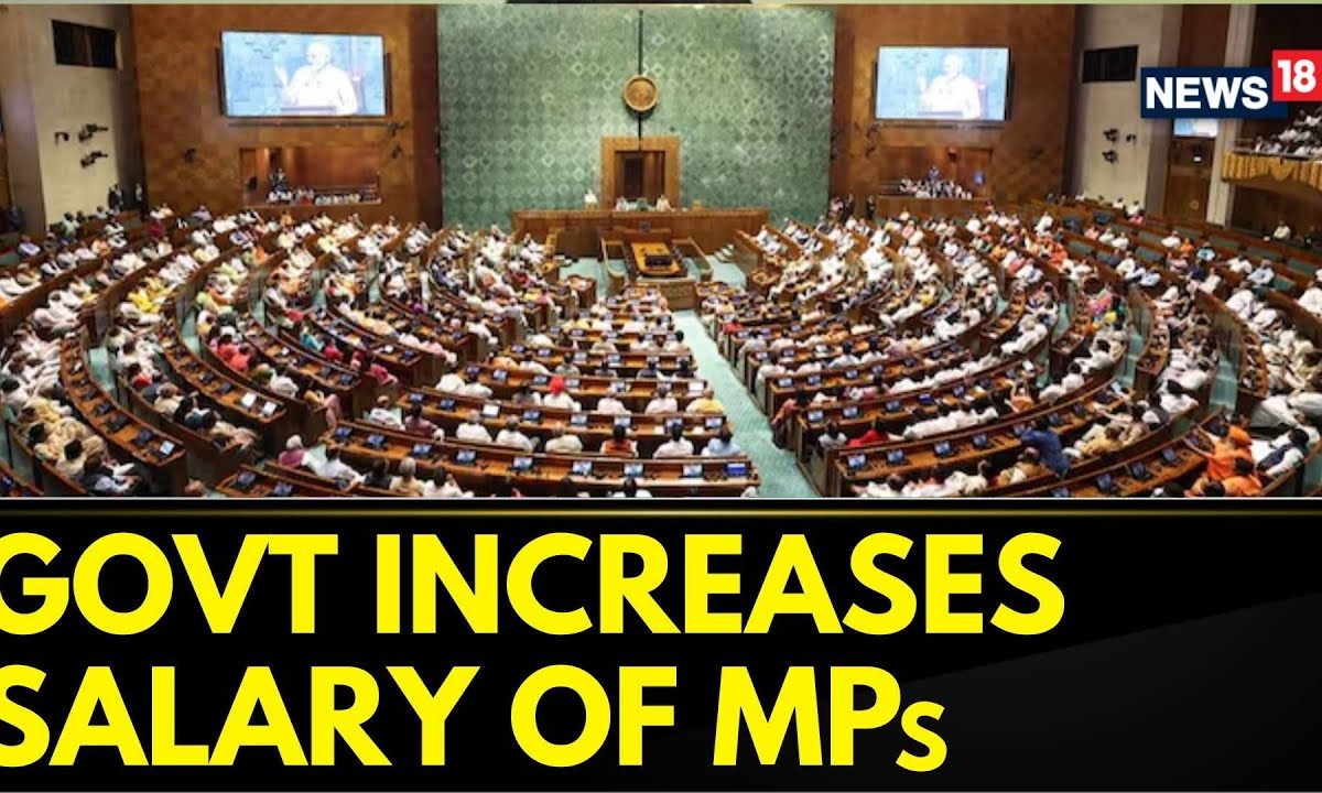 MPs To Receive Salary Of Rs 1.24L Per Month, Central Government Takes A Big Decision | News18