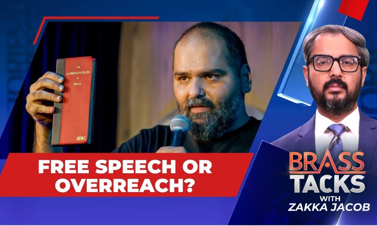 Kunal Kamra’s Comedy Over Eknath Shinde Sparks Major Controversy | English News | Brass Tacks