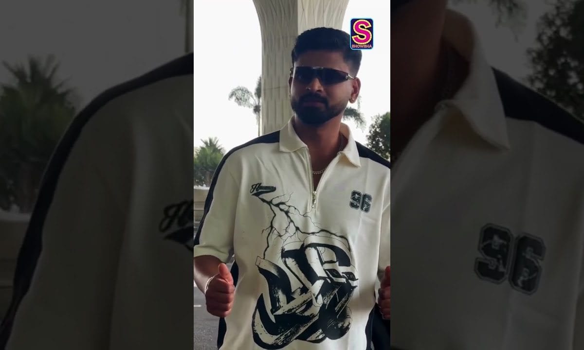 Shreyas Iyer’s Airport Style: 97/100! #trendingshorts #cricket | N18S