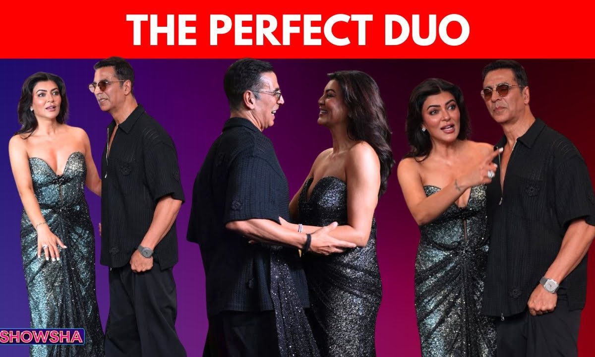 Sushmita Sen, Akshay Kumar Hug & Bond At Award Show & Now We Want To See Them In A Film AGAIN