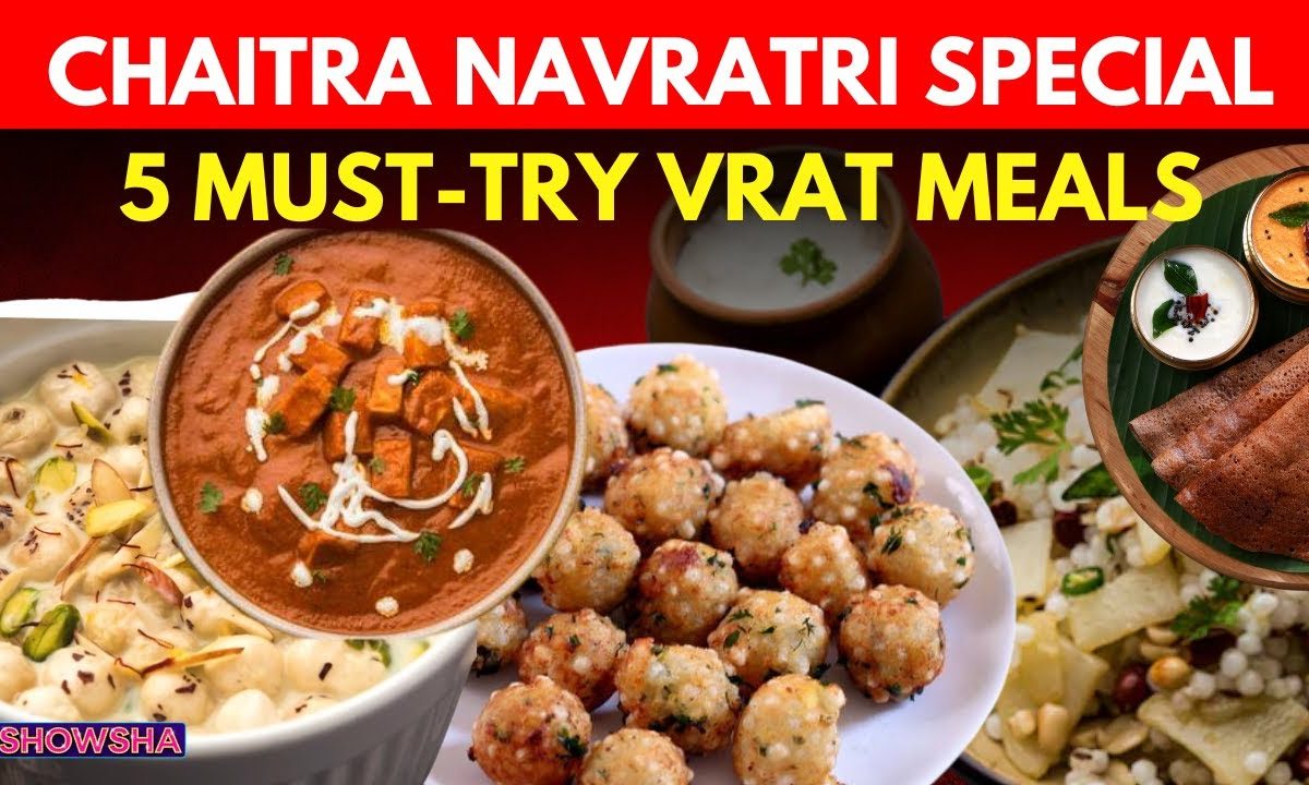 Chaitra Navratri 2025: 5 Tasty & Healthy Vrat Recipes That Will Help You Beat Fatigue While Fasting