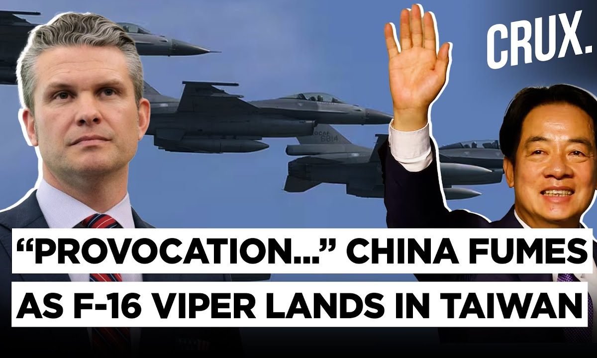 US Woos “Warrior” Japan to Counter China, Vows “Deterrence” as Taiwan Gets First F-16 Viper Jet