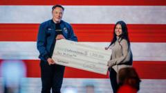 Musk gives away m cheques ahead of Wisconsin’s Supreme Court election