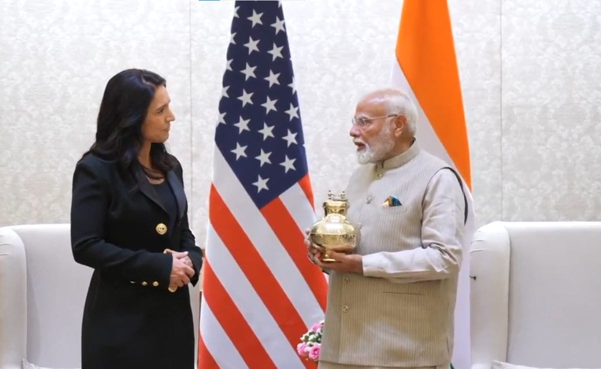 PM Modi, Tulsi Gabbard Meet Hours After India Flags Khalistani Terror To US
