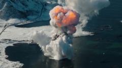 Rocket crashes back to Earth just moments after launch in Norway