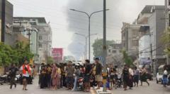 Residents describe horror in aftermath of earthquake in Myanmar