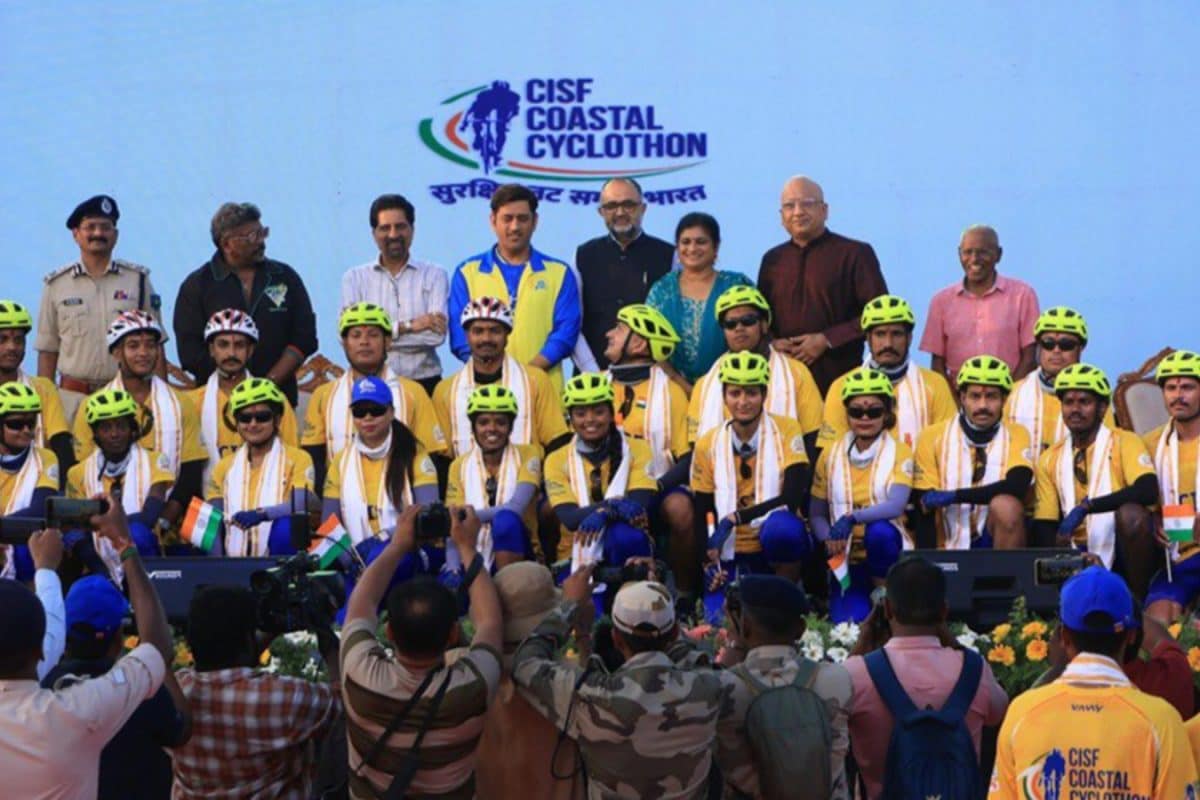CISF Cyclothon Records Challenges Of Coastal Communities, Raises Awareness On Security