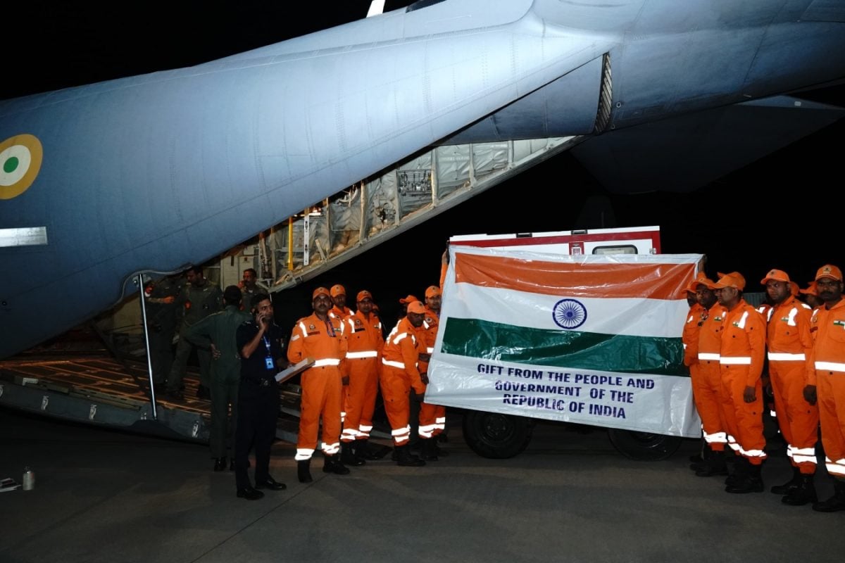 India Sends 15 Tonnes Of Relief Material To Quake-Hit Myanmar After PM Modi Vows Assistance