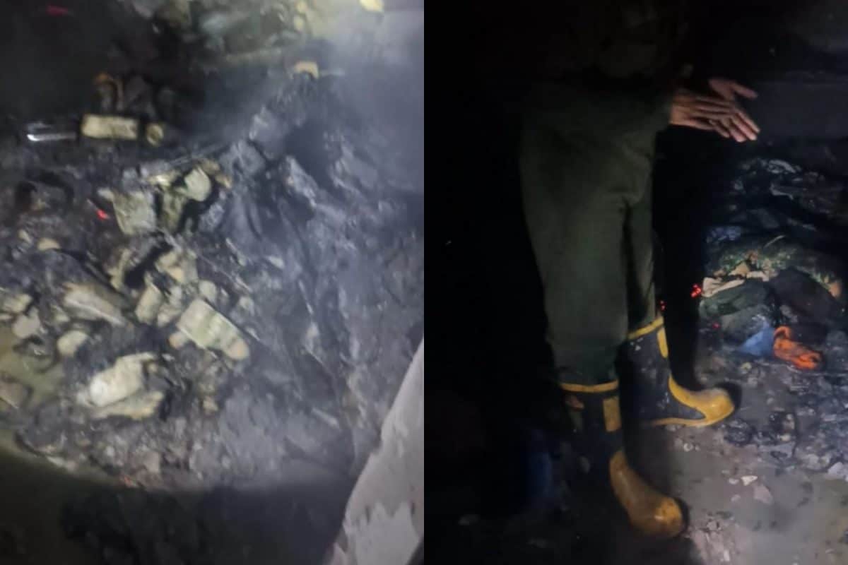 Supreme Court Shares Video, Photos Of Burnt Cash At Justice Varma’s House