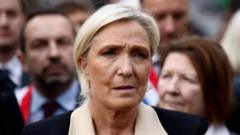 Decision day in court for Marine Le Pen’s French presidential hopes