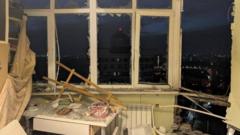 Moscow and region hit in ‘massive’ drone attack ahead of key talks