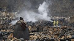 Man tending grave probed for starting South Korea fires