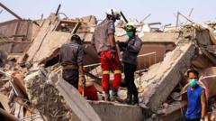 More Myanmar quake survivors pulled from rubble as hundreds still missing