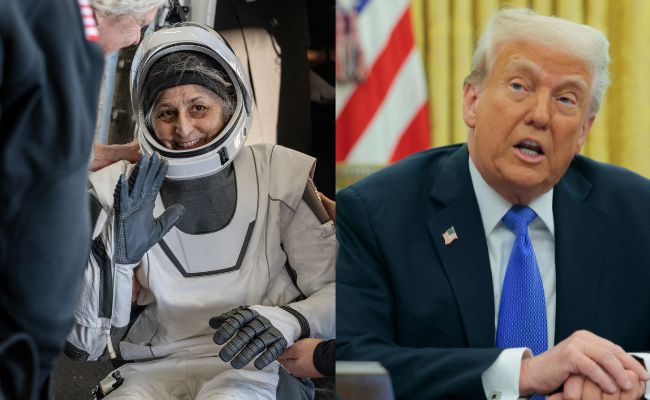 Trump Was Asked If Sunita Williams Would Get Overtime Salary. His Response
