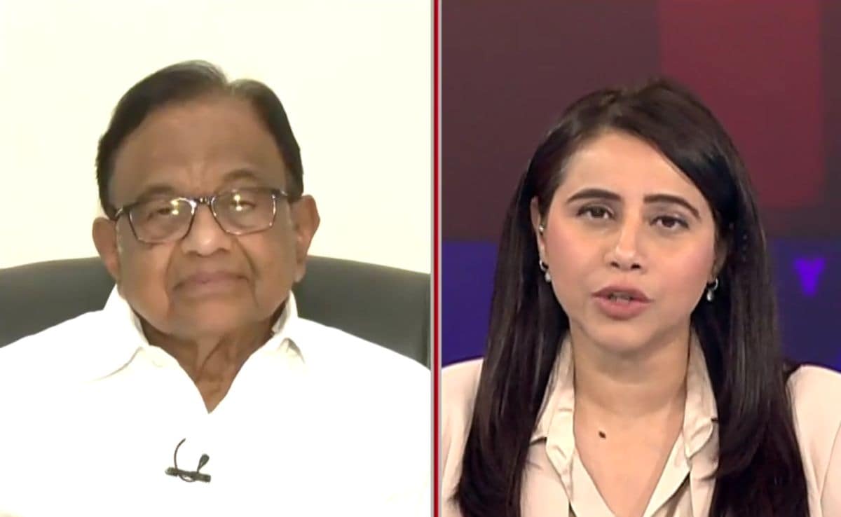 “We’ll Be Ruined In 3-6 Months If…”: P Chidambaram’s Warning On US Tariffs