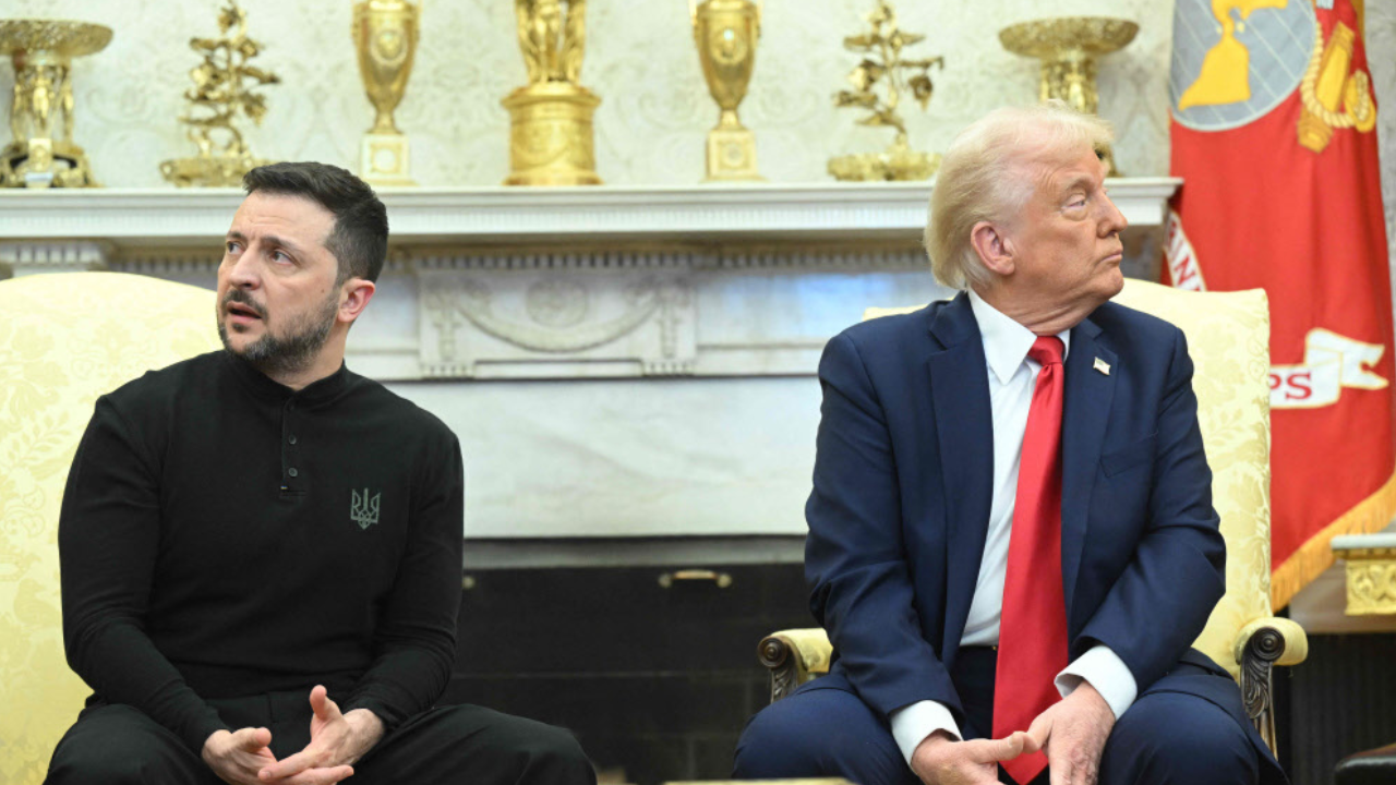 Watch: Trump and Zelenskyy in a verbal spat, raise voices at each other at White House