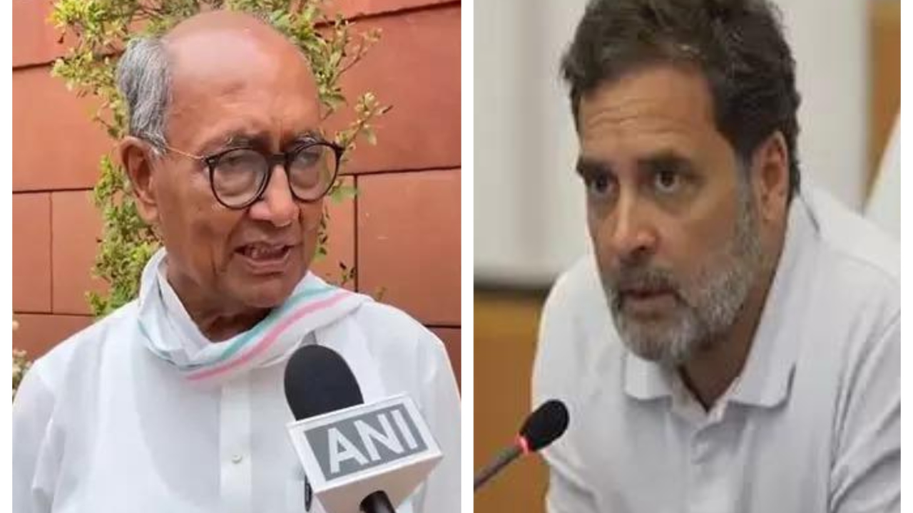 ‘Was instructed to not speak against…’: Digvijaya Singh on Rahul Gandhi’s statement