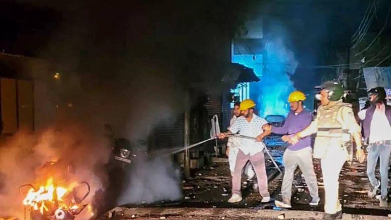 13 held after clashes erupt during Champions Trophy victory rally in MP