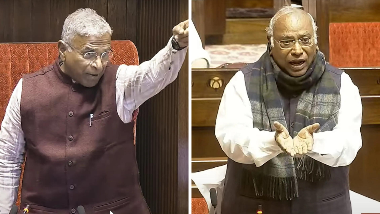 Uproar in Rajya Sabha over Kharge’s ‘thokenge’ remark; Congress chief clarifies