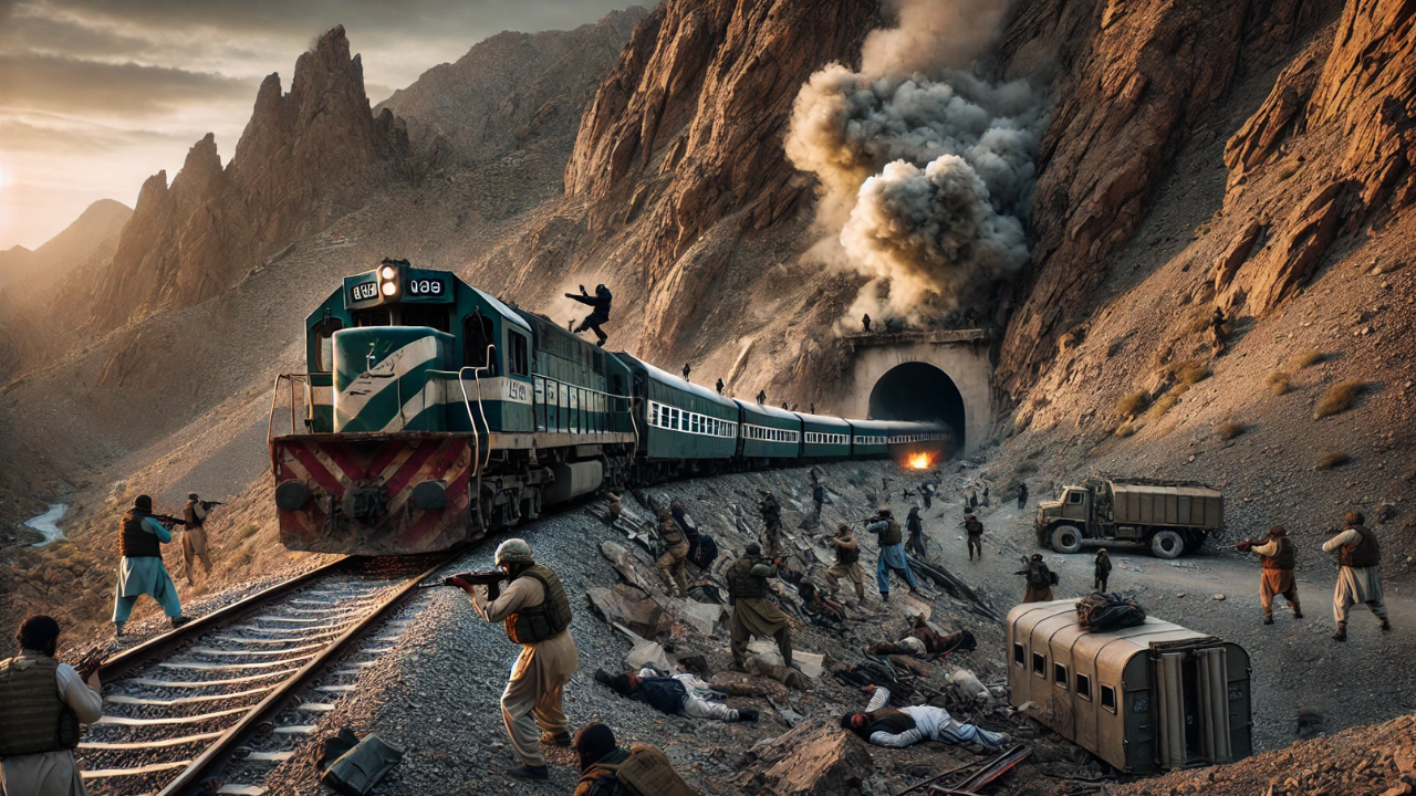 Opened fire, blew up track: How militants hijacked train in Balochistan