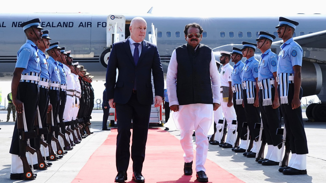 India, New Zealand start FTA talks as PM Luxon lands in Delhi