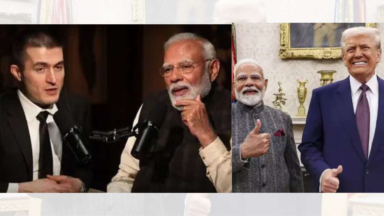 Trump shares PM Modi’s podcast with Lex Fridman