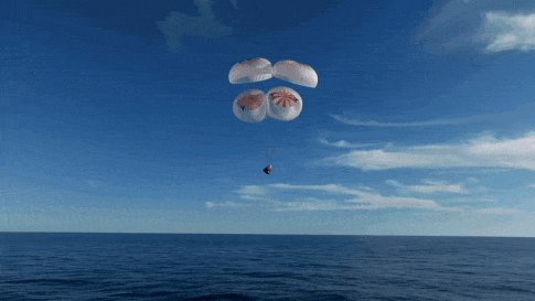 Watch: Moment Sunita Williams’ craft made spectacular splashdown on Earth