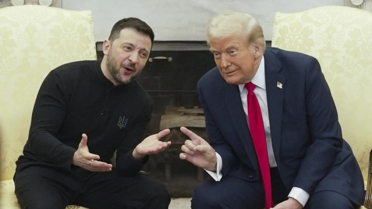 ‘We’re on track’: Trump says hour-long call with Zelenskyy was ‘very good’