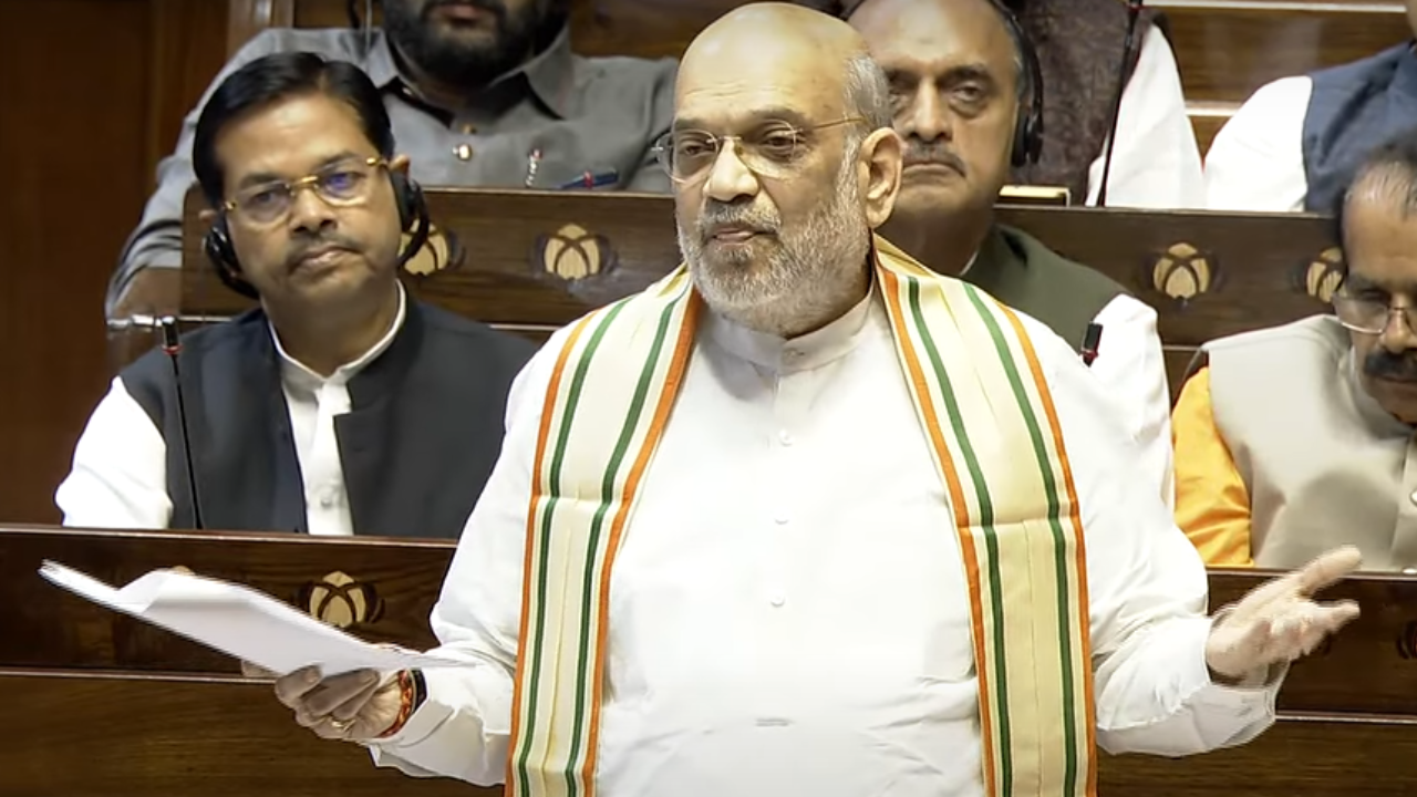 ‘Wannabe Bhindranwale reciting Guru Granth Sahib in jail’: Shah on Amritpal