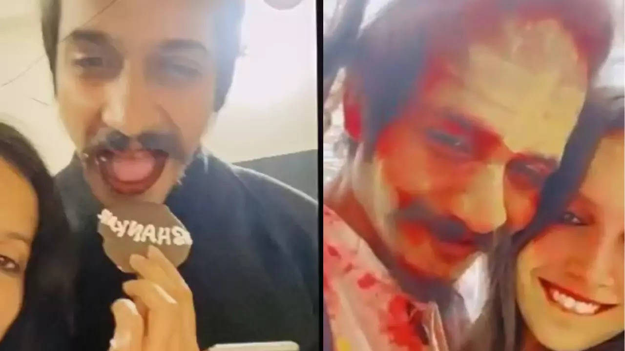 Watch: Muskaan Rastogi celebrates birthday, Holi with lover days after husband’s bday