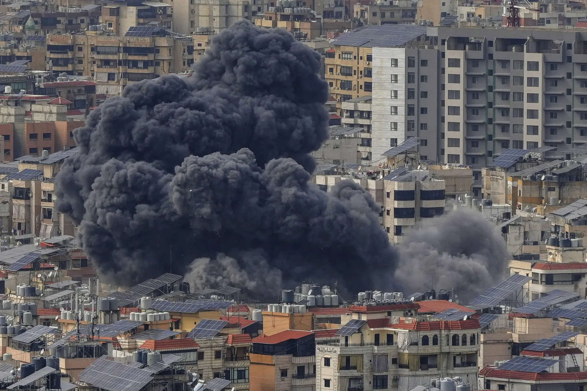 Israel strikes Beirut for first time since ceasefire, targets Hezbollah site