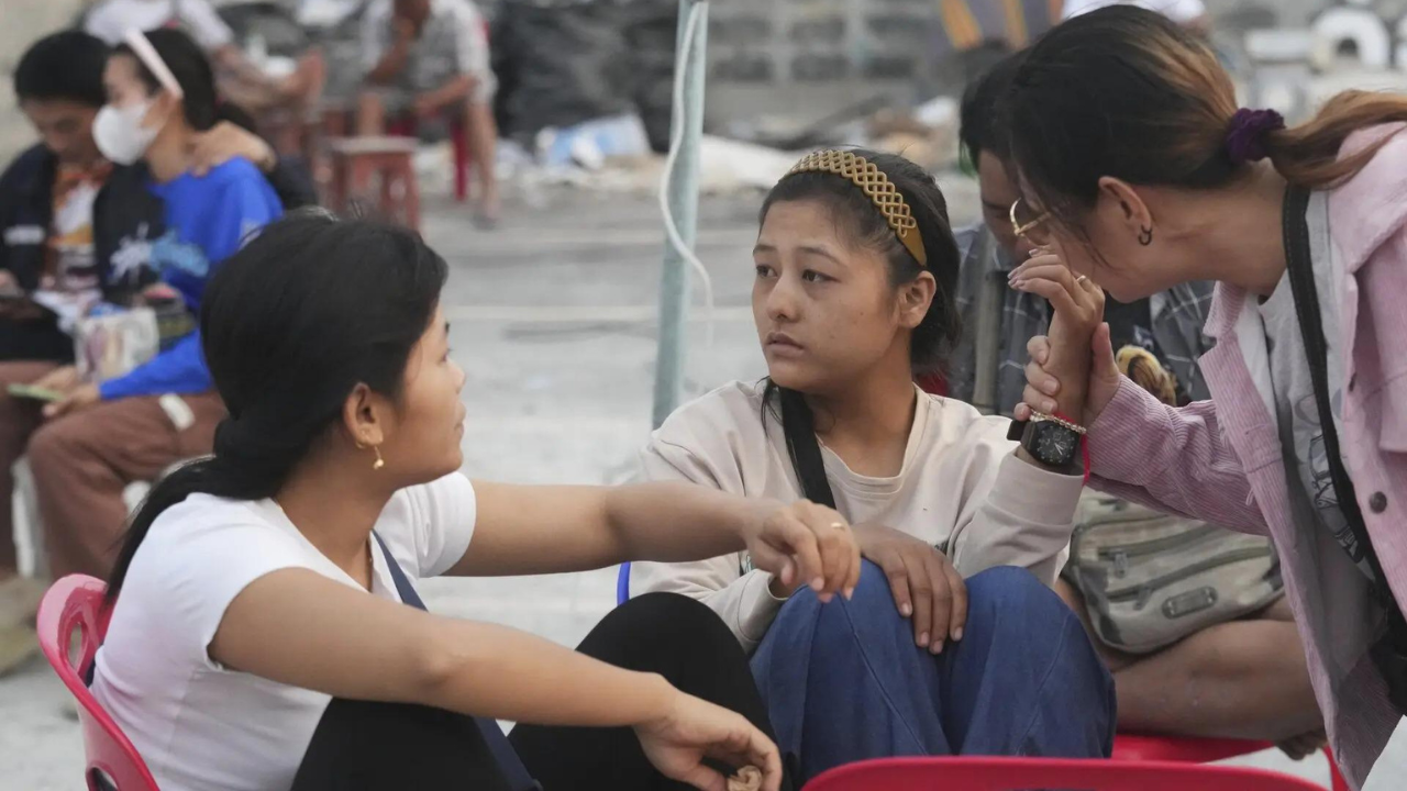 ‘Blink of an eye’: Survivors recount Myanmar-Thailand earthquake horror