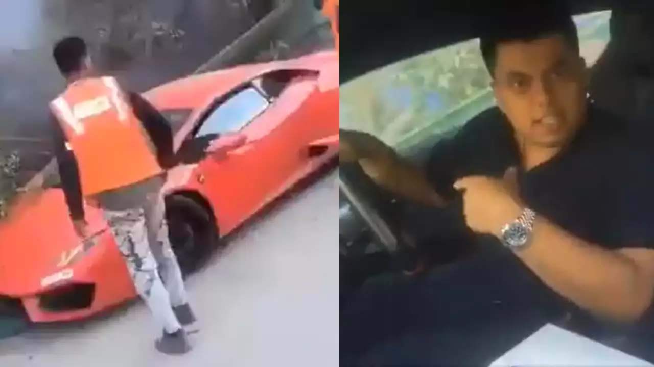 ‘Did anyone die?’: Lamborghini driver after running over 2 Noida workers