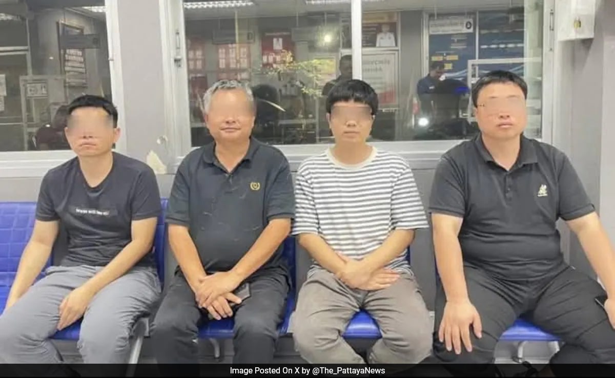 4 Chinese Men Seen Fleeing Bangkok Collapse Site With Documents Detained
