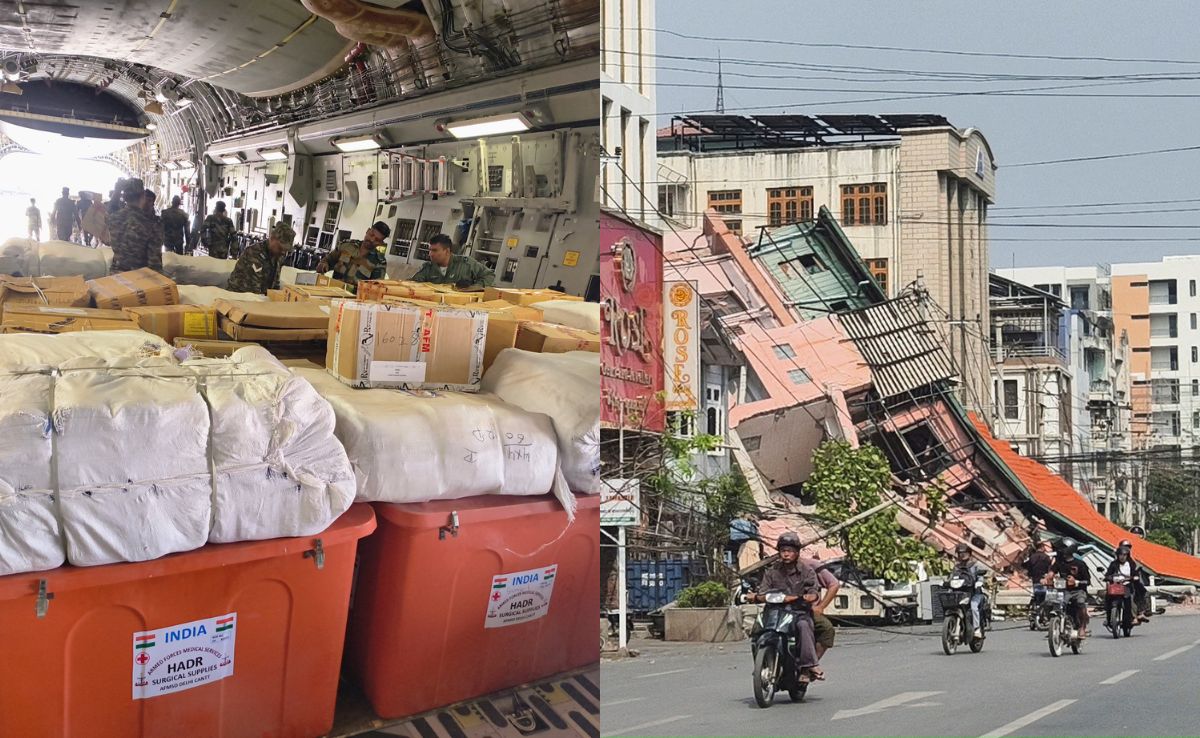 Inside Operation Brahma: India’s Mega Aid Plan For Earthquake-Hit Myanmar