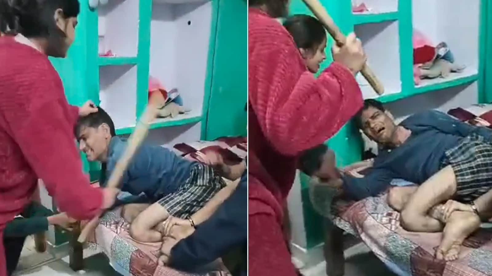 Days After Man’s Death, Video Shows Daughters Beating Him