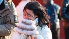 China braces for strong winds, with lighter people warned they may blow away