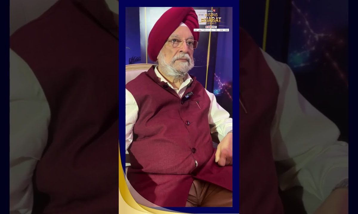 Union Minister Hardeep Singh Puri Shares His Views During A Candid Session With Kuheena Sharma