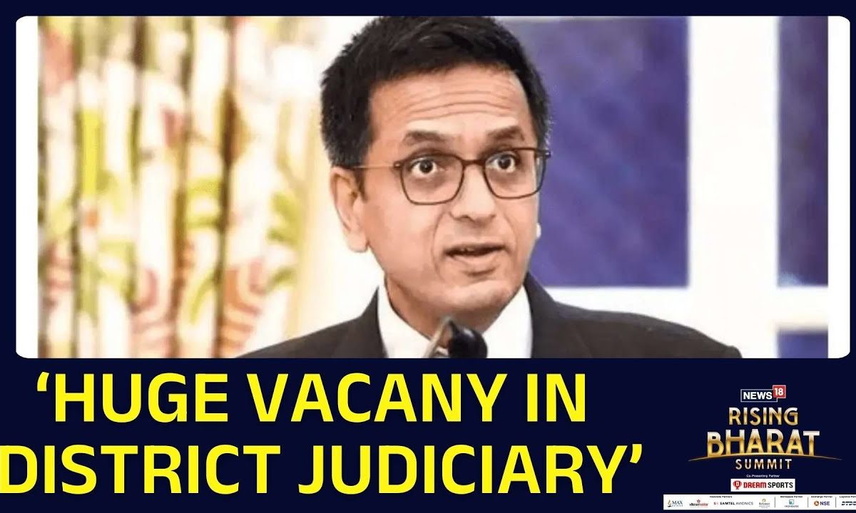 There Is A Huge Vacancy In The District Judiciary: Former CJI DY Chandrachud | Rising Bharat 2025
