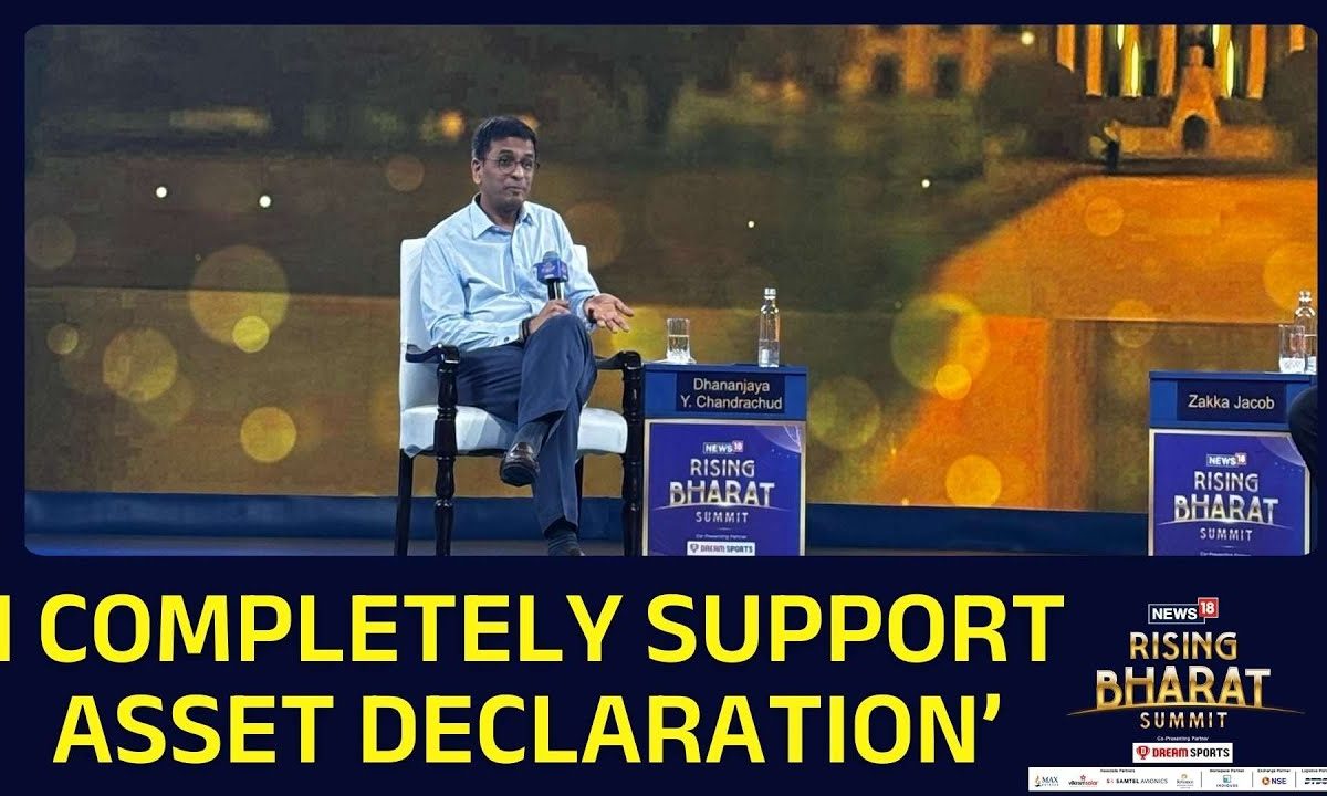 Rising Bharat 2025 | I Completely Support Asset Declaration, Says Former CJI D.Y. Chandrachud