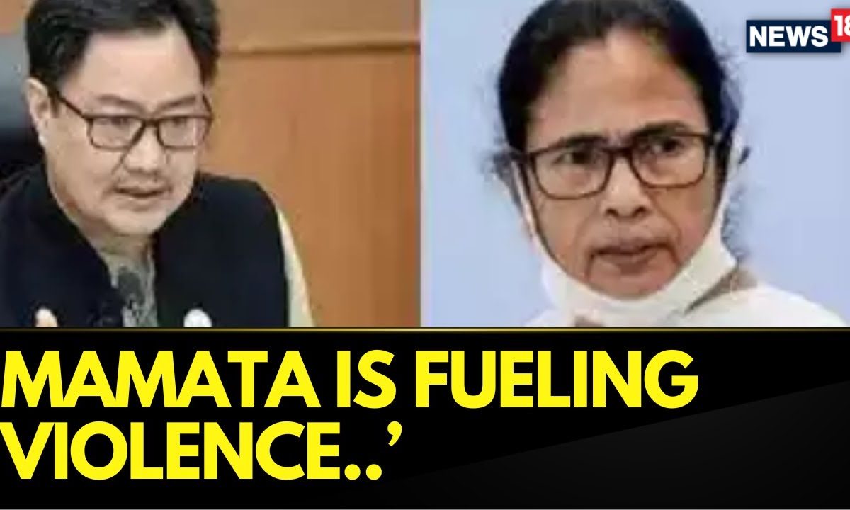 Murshidabad case Updates | Union Minister Kiren Rijiju Reacted, Says Mamata is Fueling Violence..