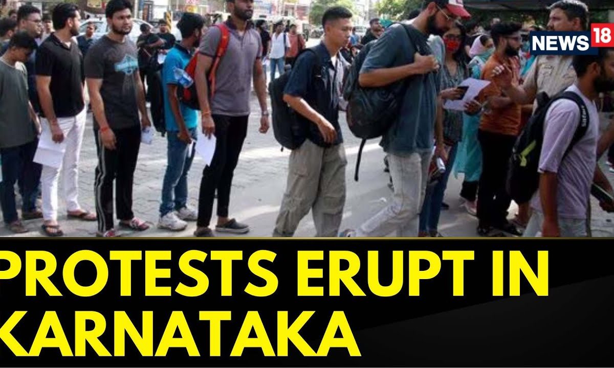 Protests Erupt in Karnataka Over Sacred Thread Removal During CET Exams | Karnataka News | News18