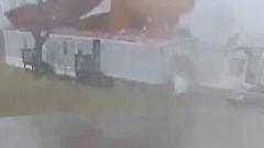 Roof ripped off home as severe storms and tornadoes hit central US