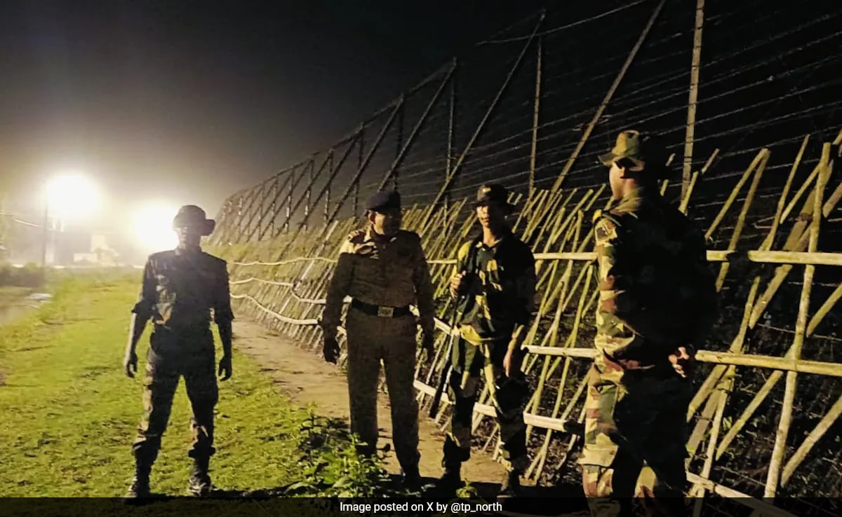 BSF Intensifies Vigil Along Bangladesh Border But Tripura Poses Challenges