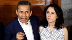 Peru’s ex-president and first lady sentenced to 15 years jail