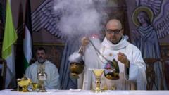 We’re orphans now, say Gaza Catholics the Pope called daily