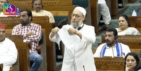 “Like Mahatma Gandhi, I Tear This Bill”: A Owaisi During Waqf Bill Debate