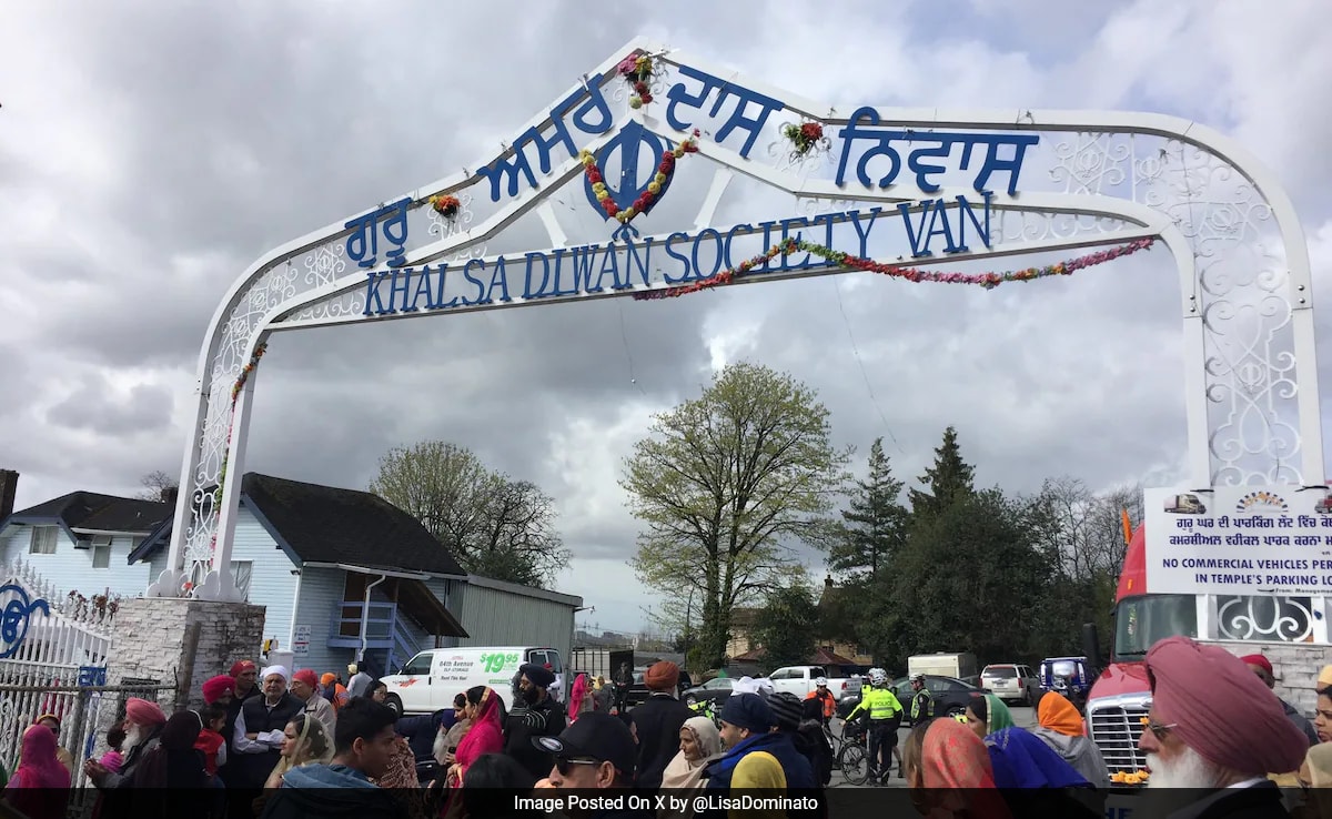 Gurdwara Vandalised With Pro-Khalistan Graffiti In Canada’s Vancouver